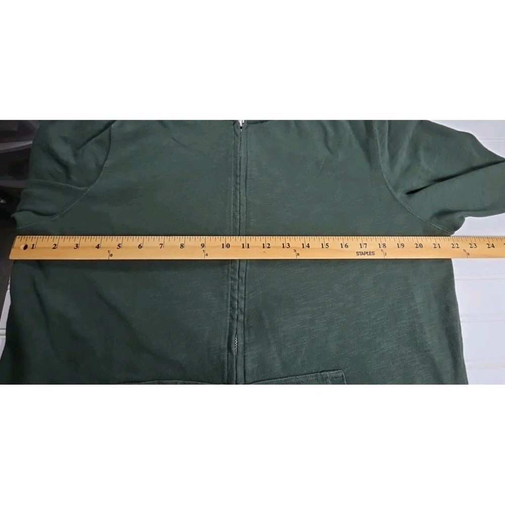 Vintage Abercrombie & Fitch Jacket Men L GREEN Muscle Track Full Zip Y2K - Picture 5 of 9